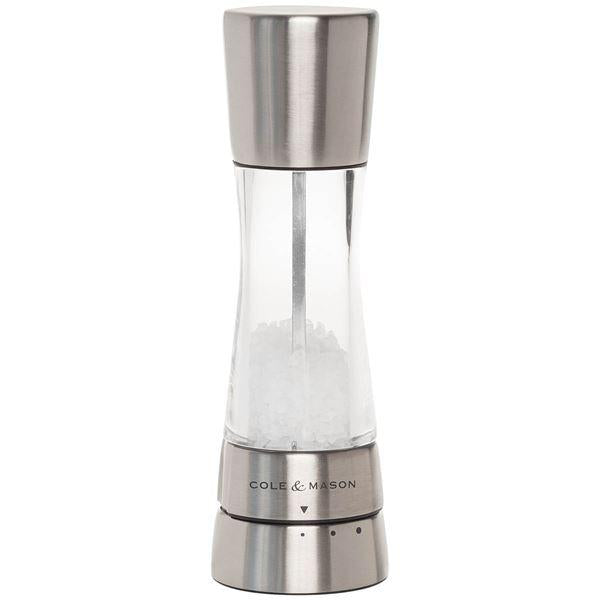 Gourmet Precision - Derwent saltkvern børstet stål