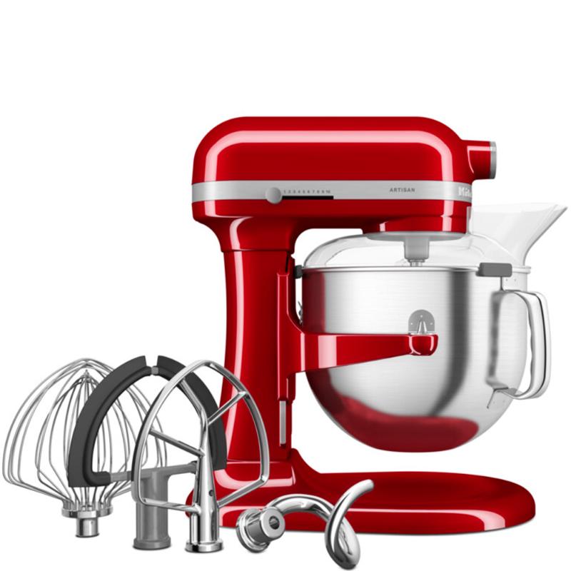 Artisan kjøkkenmaskin med bolleløft 5KSM70SHXEER 6,6L rød