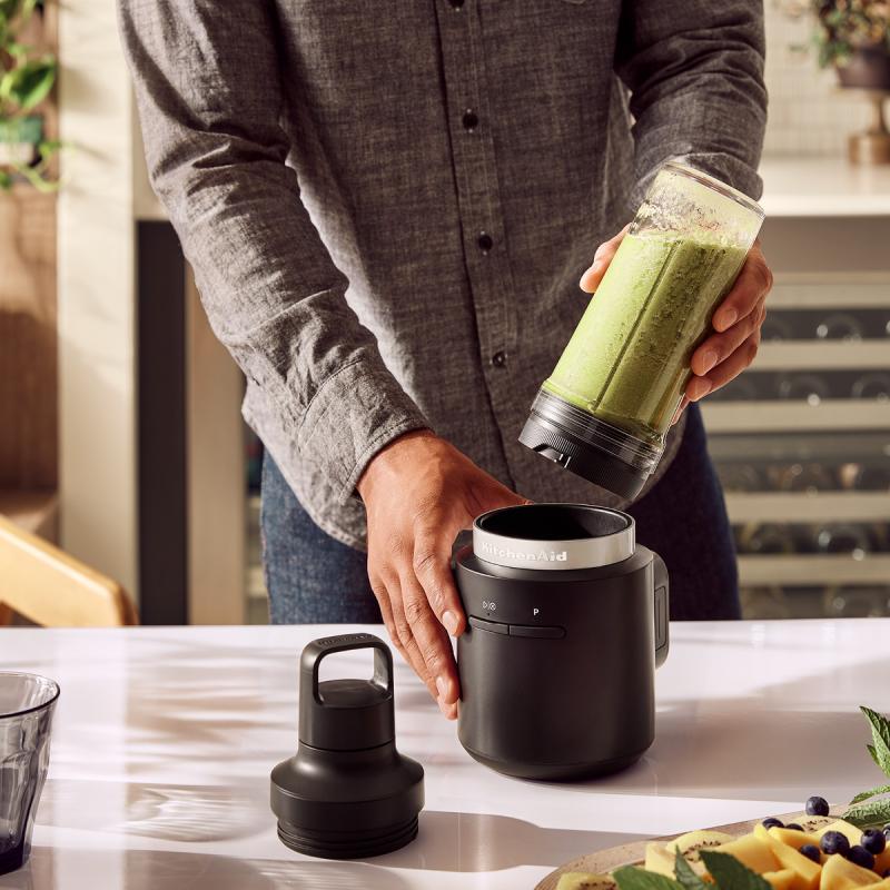 Go Cordless blender 5KSBR200BM u/ batteri matt svart