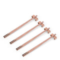 Frost Kito spisepinner 4 par med holder kobber