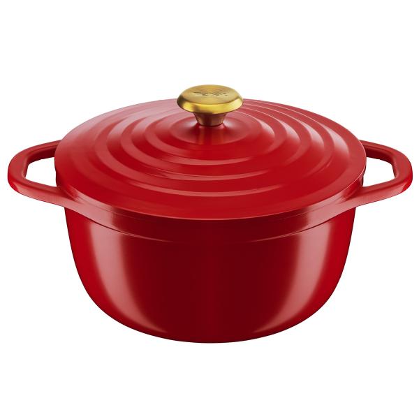 Air gryte 4,7L 24 cm rød