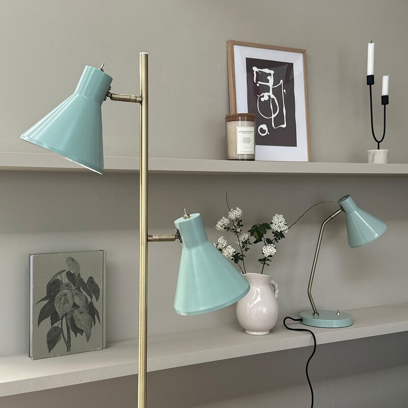 Sleep gulvlampe 165 cm mint
