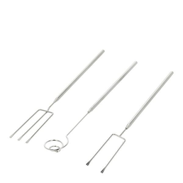 Sjokoladegafler 20 cm 3 deler stål