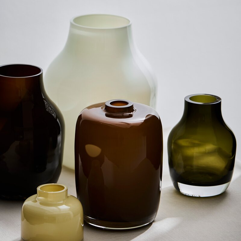 Paloma vase stor 26 cm offwhite