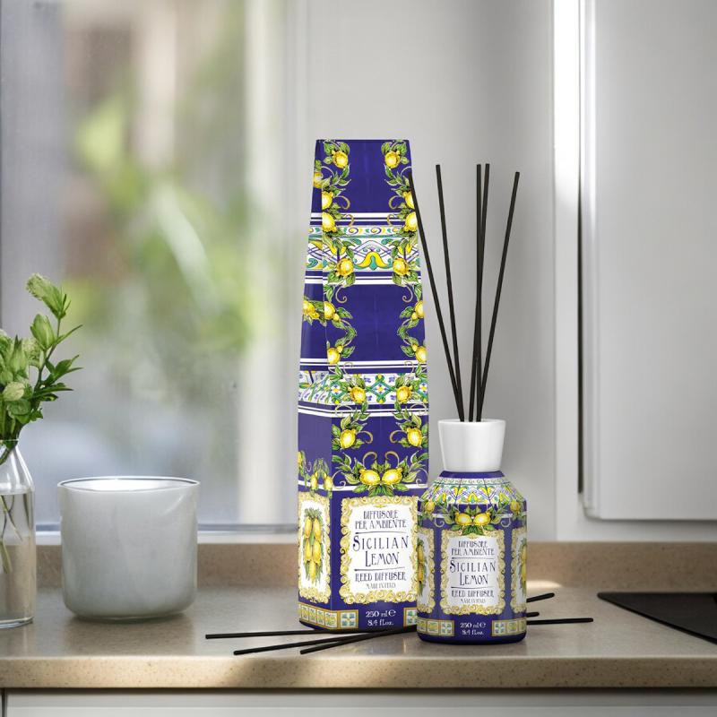 Maioliche duftpinner 250ml sicilian lemon