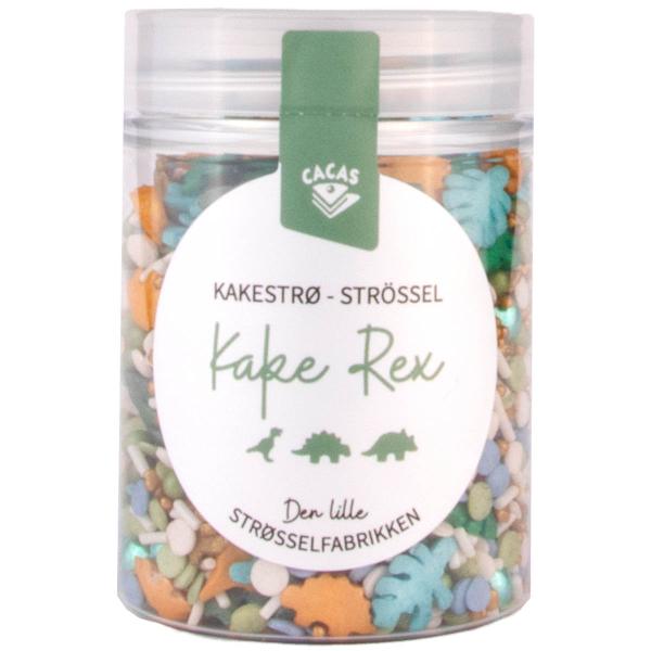 Kakestrøssel dinosaur Kake Rex 80g