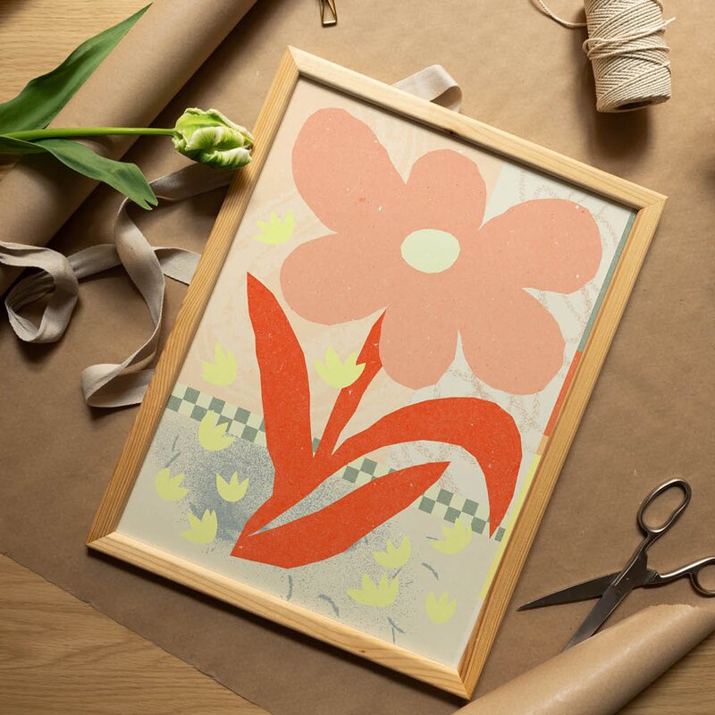 NKTN poster 50x70 cm flowers composition 1