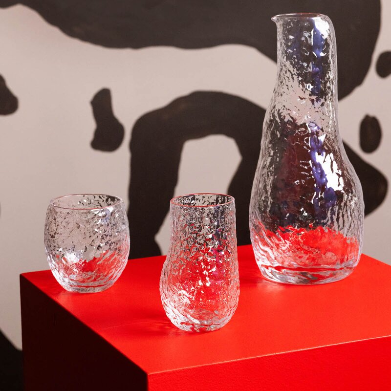Swan vannglass 40 cl 2 stk klar