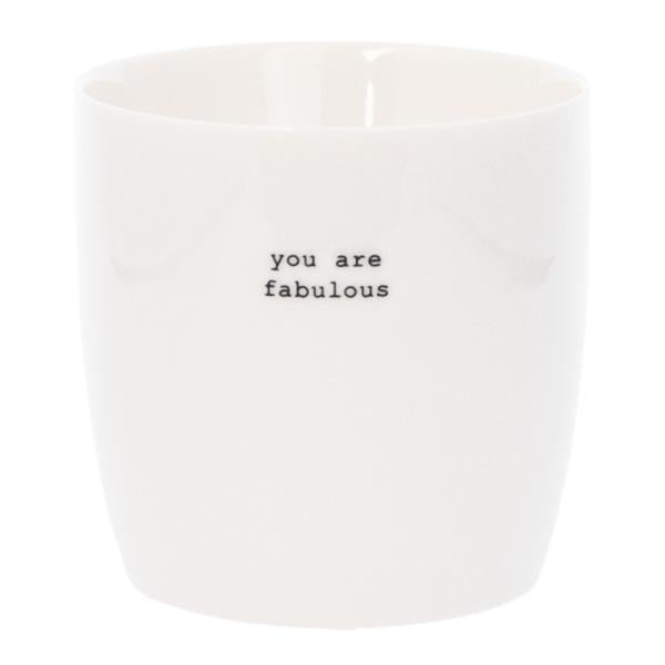 Krus you are fabulous 30 cl hvit