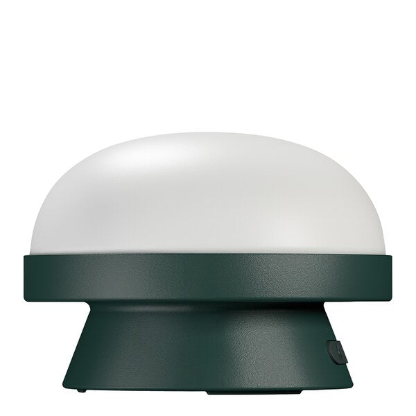 Soft spot solar dots lampe 14 cm forest green