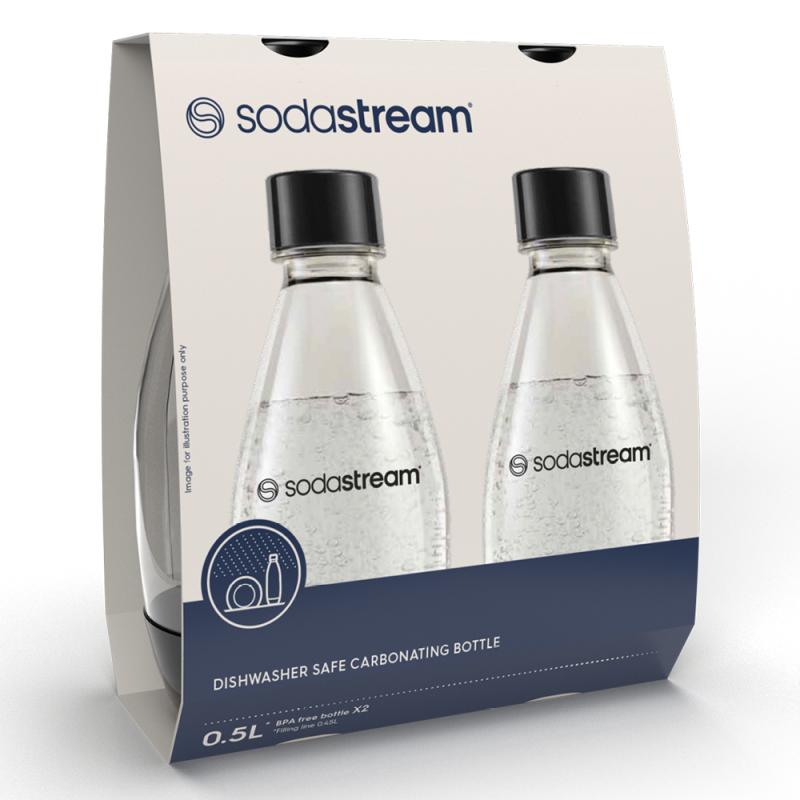 Fuse dws ekstra flasker til Sodastream 0,5L 2 stk