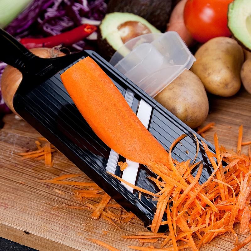 Julienne med keramisk blad svart