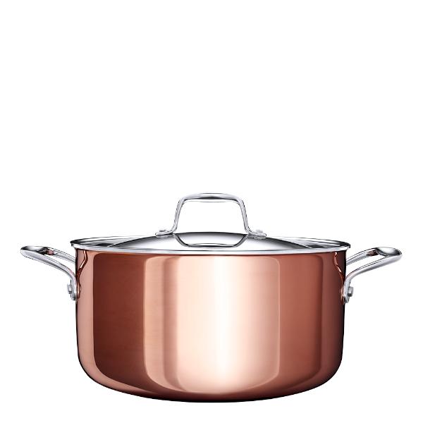 Signerat gryte 5,3L kobber