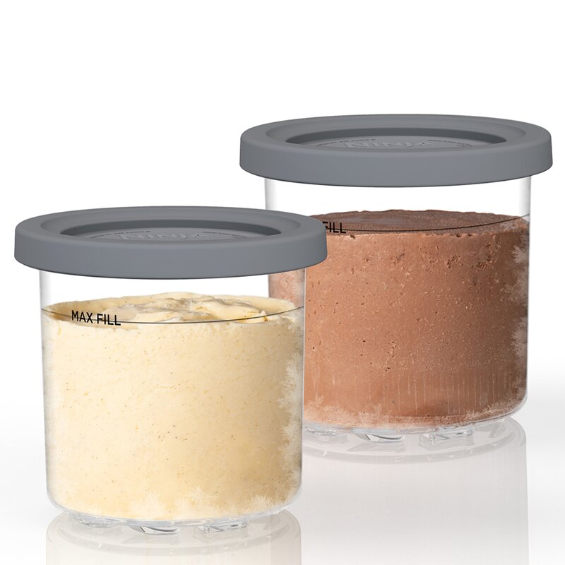 CREAMi iskrembeholder NC300EU 4,5 dl 2 stk grå