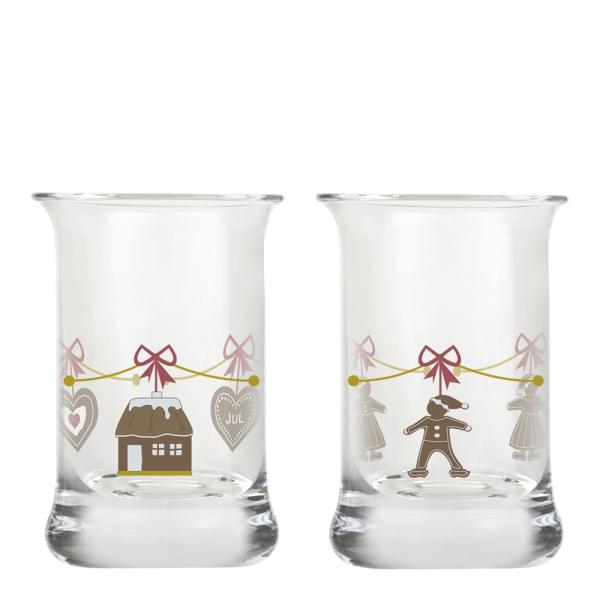 Juledrammeglass 2023 3 cl 2 stk