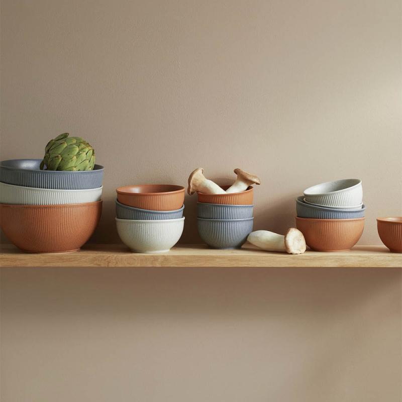 Clay skål 24 cm sky