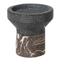 Idun lysestake 10 cm brown/grey