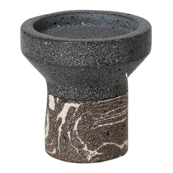 Idun lysestake 10 cm brown/grey