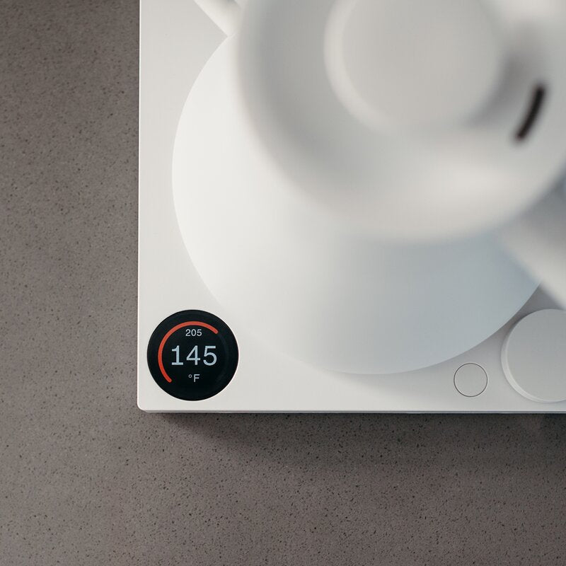Stagg EKG Pro elektrisk vannkoker 0,9L matt hvit