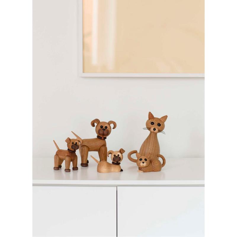 Happy figur 13,5 cm eik