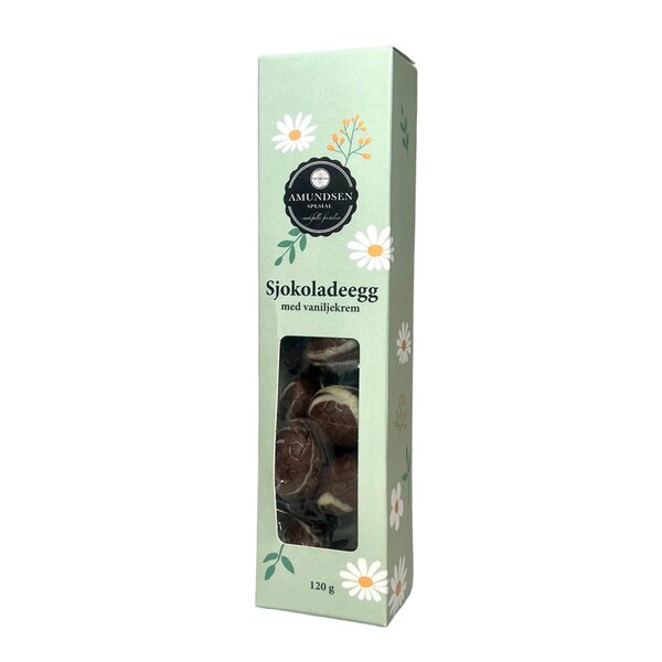 Sjokoladeegg med vaniljekrem 139 g