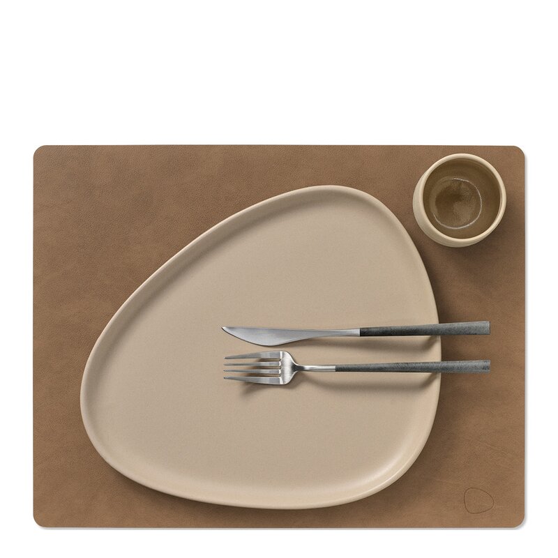 Square Nupo spisebrikke L brun