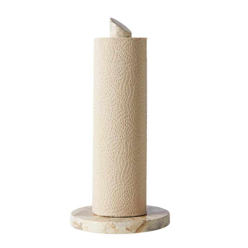 Vita tørkerullholder 31 cm lys rosa