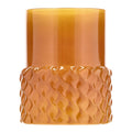 Styles telysholder 7,7x10 cm amber