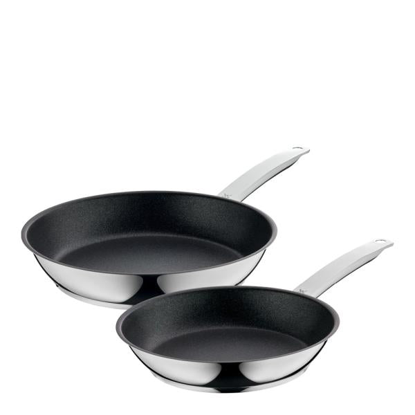 PermaDur Advance stekepanne 2 deler 24+28 cm stål