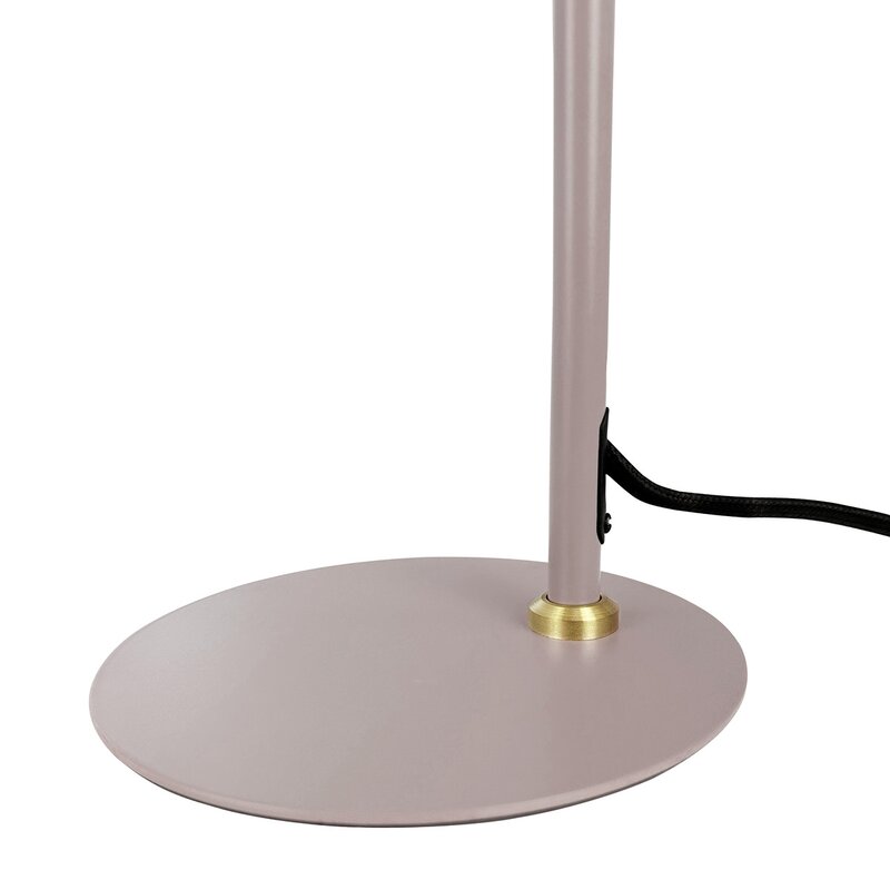 DL12 mini bordlampe 39,5 cm beige/messing