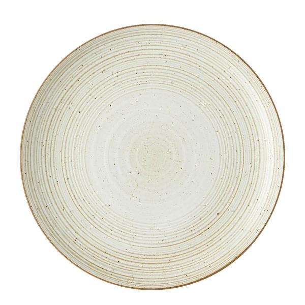 Nature tallerken 27 cm sand