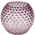Hobnail vase 18 cm underl violet