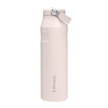 Iceflow flip straw tumbler termoflaske 1L rose quartz