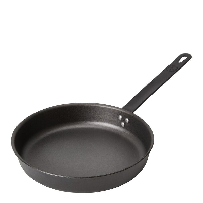 Stekepanne i kullstål 28 cm svart