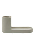 HOME børste- og såpeholder shellish grey