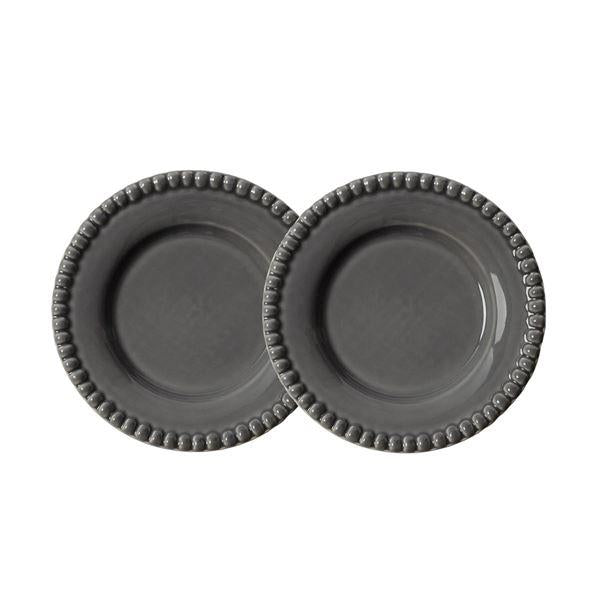 Daria tallerken 18 cm 2 stk clean grey