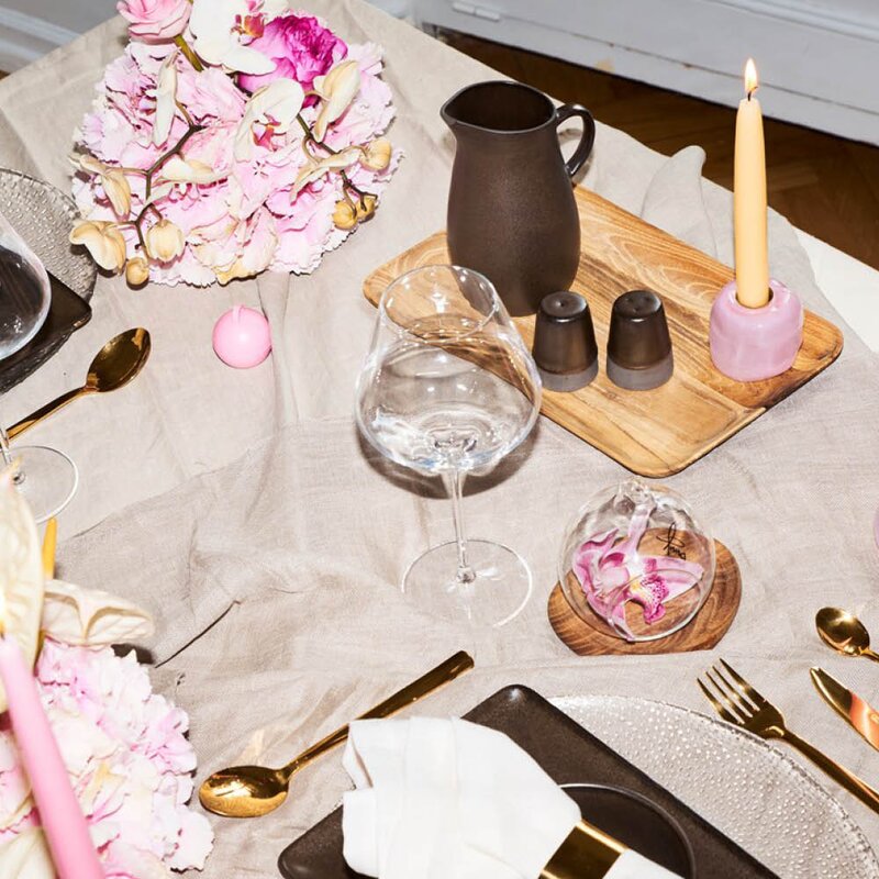 RAW bestikksett 60 deler gull