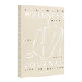 Velvære journal beige