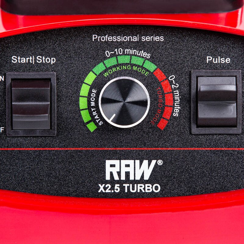 Blender X 2,5 Turbo 2L 1800W rød