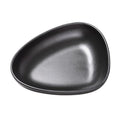 Curve Stoneware dyp tallerken 22x19 cm svart