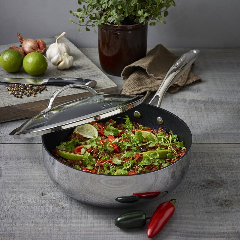 HaptIQ sauteuse m/ lokk 3,7L/26 cm