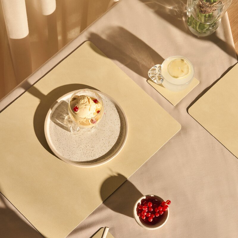 Square Nupo spisebrikke L 35x45 cm lemon sorbet