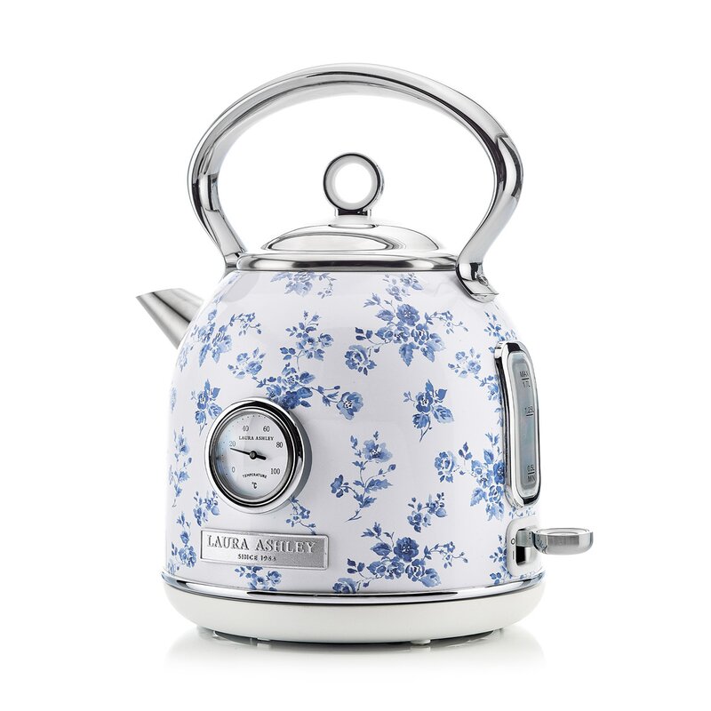 Dome elektrisk vannkoker 1,7L China Rose blå/hvit