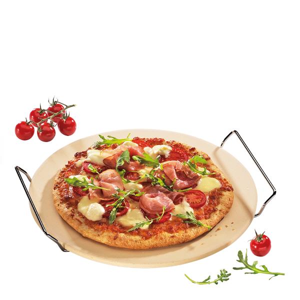 Pizzastein m/stativ 30 cm