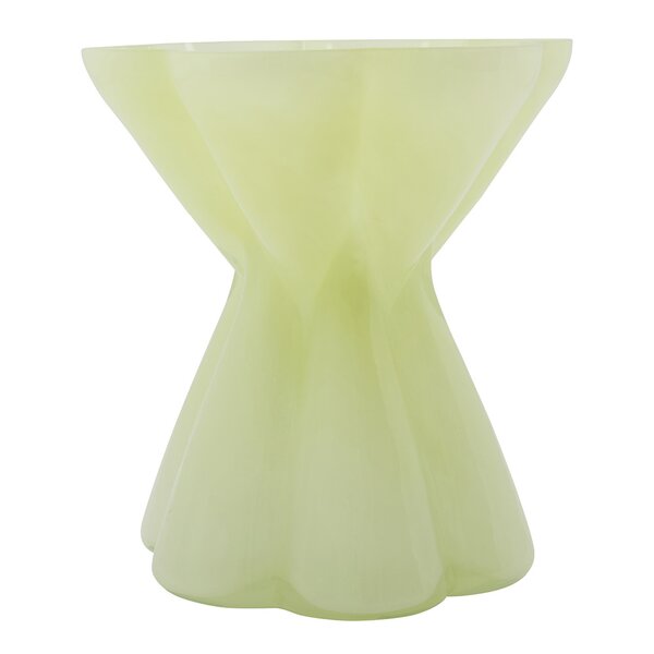 Say vase 21,5 cm gul