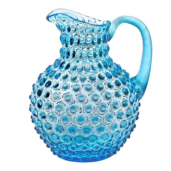 Hobnail karaffel 2L azure