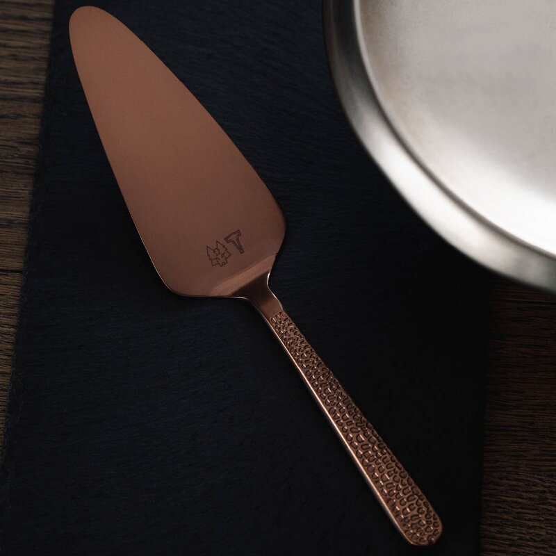 Frost kakespade 24 cm kobber
