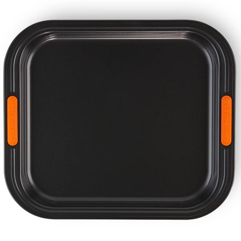 Non-stick bakeplate lav 31x28 cm black