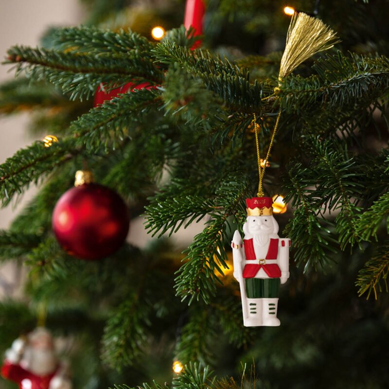 Christmas Classic juletrepynt nøtteknekker 3 cm
