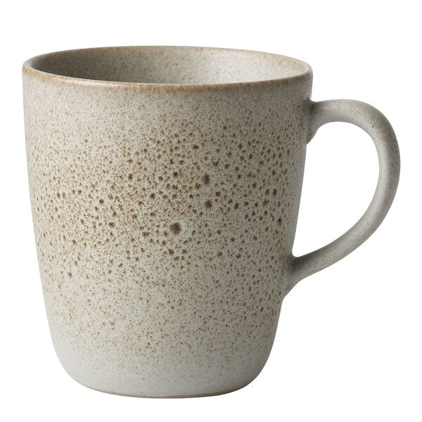 RAW krus med hank 35 cl sandy beige